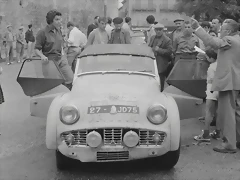 Triumph TR3 - TdF'59 - Annie Soisbault-Nicole Roure - 02 Triumph TR3 - TdF'59 - Annie Soisbault-Nicole Roure - 02
