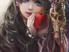 girl_with_apple_by_miyukiko