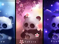 Panda live wallpaper by apofiss