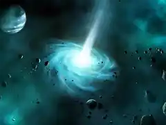ozono21 Un agujero blanco respalda las teorías de Hawking
