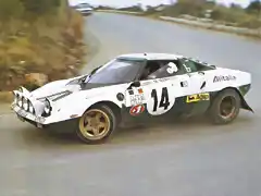 Rallye Monte-Carlo 1975  Sandro Munari-Mario Mannucci - Lancia Stratos HF 3