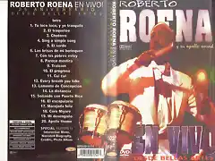 Roberto Roena - En Vivo En Vellas Artes - Caratula DVD