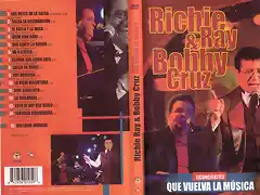 Richie Ray & Bobby Cruz - Que Vuelva La Musica - Caratula DVd