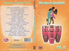 Soneros En Concierto Vol.11 - Caratula DVD