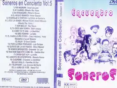 Soneros En Concierto Vol.5 - Caratula DVD