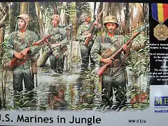 Master Box - U.S. Marines In Jungle - 1-35