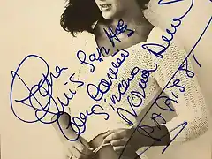 norma duval paris 1981 autografo