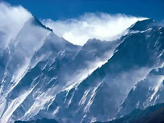 Everest, Lhotse, Himalayan Peaks, Nepal Everest, Lhotse, Himalayan Peaks, Nepal