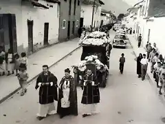 entierro comitiva huanuco 1960s