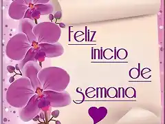 feliz inicio de semana