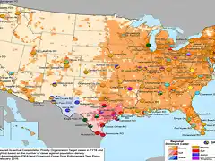 mapa-de-influencia-de-el-chapo-en-eeuu