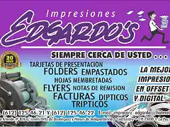 IMPRESORA EDGARDOS - LA PAZ, BCS 1