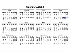 plantilla calendario