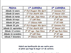 Calendario Le-Mans