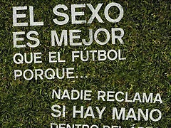 futbol vs sexo