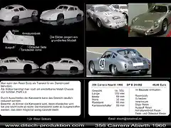 Ditech Porsche 356 Carrera Abarth 1960