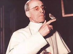 PIO XII y el pajarito PIO XII y el pajarito