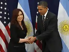 1.- Obama y Cristina K en reunion del G-20, nov 2011