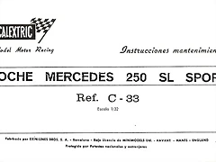 C33 - Mercedes 250 SL Sport - 01 C33 - Mercedes 250 SL Sport - 01