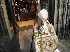 Cierre de la Puerta Santa genuflecto