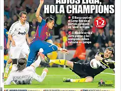 Mundo Deportivo Barcelona 1 - 2 Real Madrid