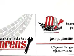 Tarjeta Automecanica Morens0001