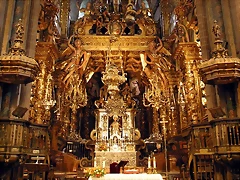 Altar Catedral Santiago Caja Cerillas