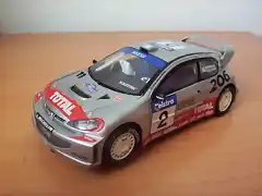 Peugeot 206 WRC plata Gronholm