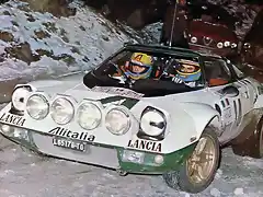 Rallye Monte-Carlo 1975  Sandro Munari-Mario Mannucci - Lancia Stratos HF2