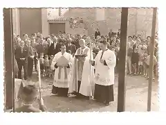 Cardenal tarancón Bendición Rectoral Sant Guim Freixenet Año 1961