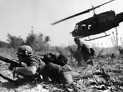 Batalla del valle de Ia Drang. Noviembre 1969. Foto hecha por Joseph L. Galloway que documento el episodio que vimos en la pelcula CUANDO ERAMOS SOLDADOS con Mel Gibson
