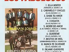 Calipso Records - Los Fabulosos Amerikan Sound Y Alegria (1996) Contra Portada