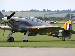 Hurricane. Uno de los hroes de la Batalla de Inglaterra junto con el Spitfire