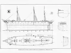 Planos Corbeta Esmeralda