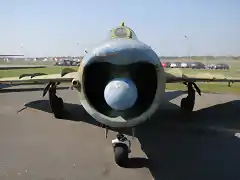 Morro de un Mikoyan-Gurevich MiG-17