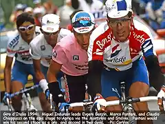 Indurain-Giro-Berzin-Pantani-Chiappucci