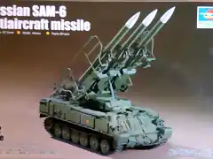 Trumpeter - Russian SAM-6 Anti-Aircraft Missile - 1-72