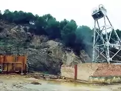 Pozo San Isidro, mina de Sotiel Coronada