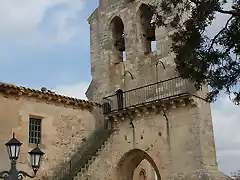 CUENCA ARCAS  IGLESIA DE NUESTRA SE?ORA DE LA ESTRELLA S.XIII.DETALLE DE LA SUBIDA A LA ESPADA?A