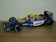 1992WilliamsRenaultFW14BMansell