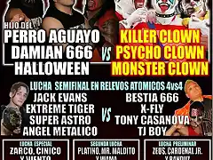 VOLANTE lucha libre 15 de ABRIL