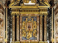 altare-salus-populi-romani-cappella-borghese altare-salus-populi-romani-cappella-borghese
