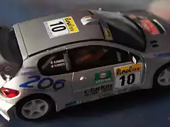 Peugeot 206 Panizzi rally Montecarlo 2000/2