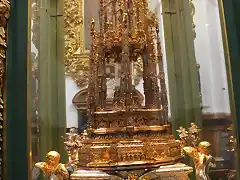 CORDOBA.LA MEZQUITA.INTERIOR.CAPILLA DE SANTA TERESA.cUSTODIA DE PEDRO DE ARFE DE 1518