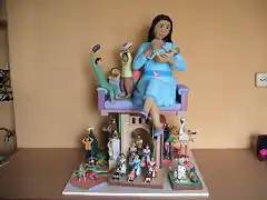 maqueta de falla nios