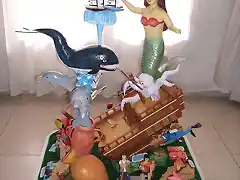 maqueta de falla el mar