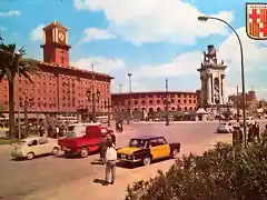 Barcelona pl. Espanya 1962