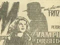 M, el vampiro, cartel-1962