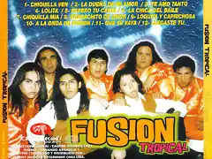 Fusion Tropikal - Te Amo Tanto (1998) Trasera