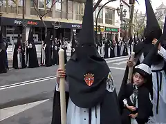 Aqu tenemos a Derecita, pocas horas despus de empezar su estacin de penitencia